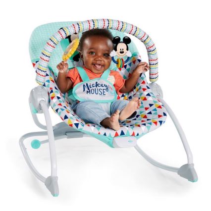 Disney Baby - Skråstol med vibration MICKEY MOUSE