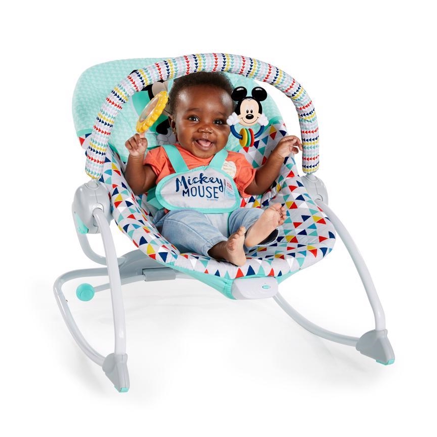 Disney Baby - Skråstol med vibration MICKEY MOUSE