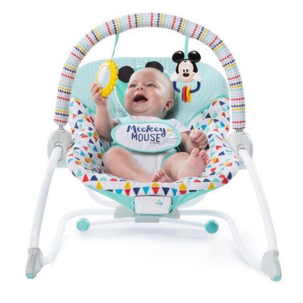 Disney Baby - Skråstol med vibration MICKEY MOUSE