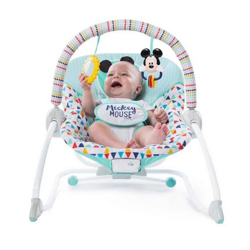 Disney Baby - Skråstol med vibration MICKEY MOUSE