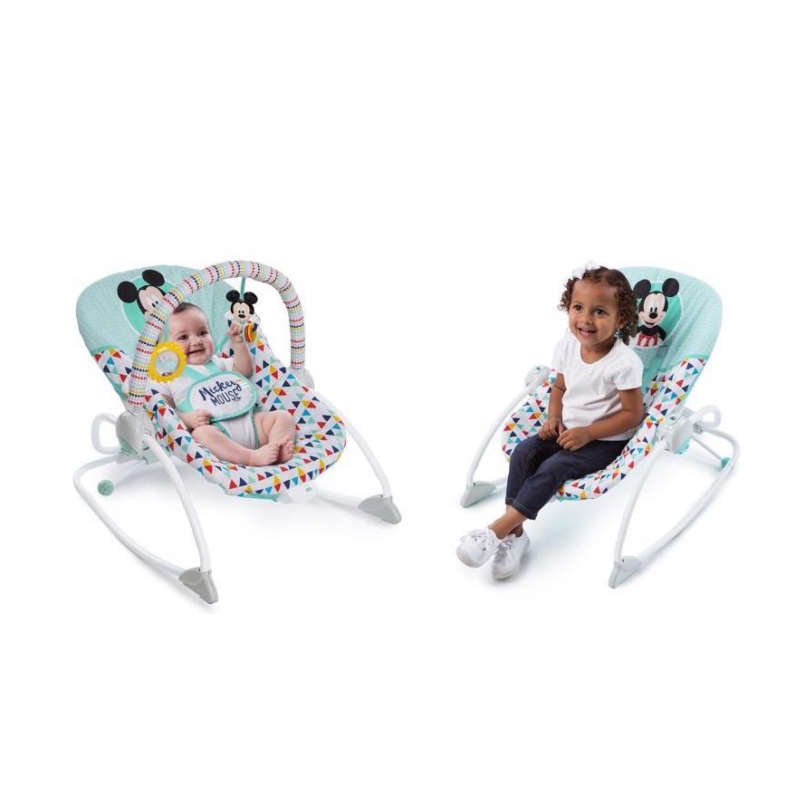 Disney Baby - Skråstol med vibration MICKEY MOUSE
