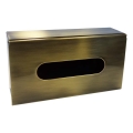 Dispenser til papirlommetørklæder 25x13 cm, bronze