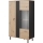 Displayskab BADIA eg/antracit