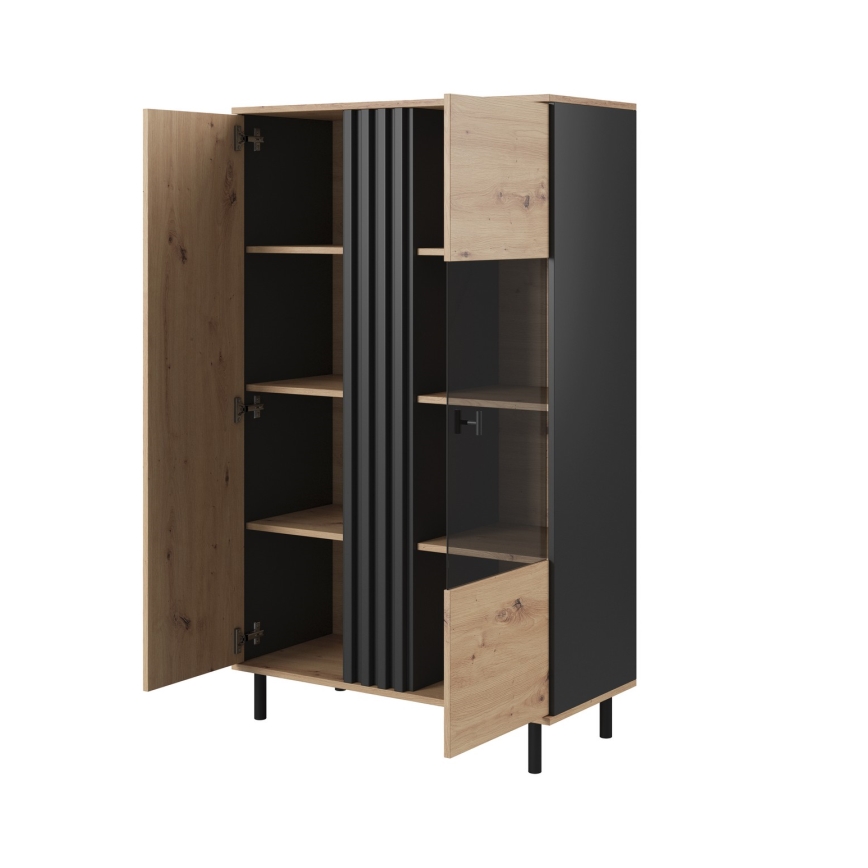 Displayskab BADIA eg/antracit