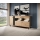 Displayskab BADIA eg/antracit
