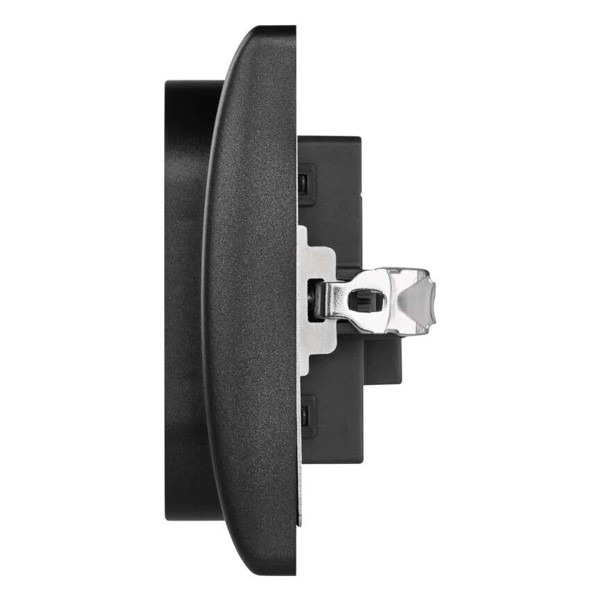 Dobbelt socket 250V/16A antracit