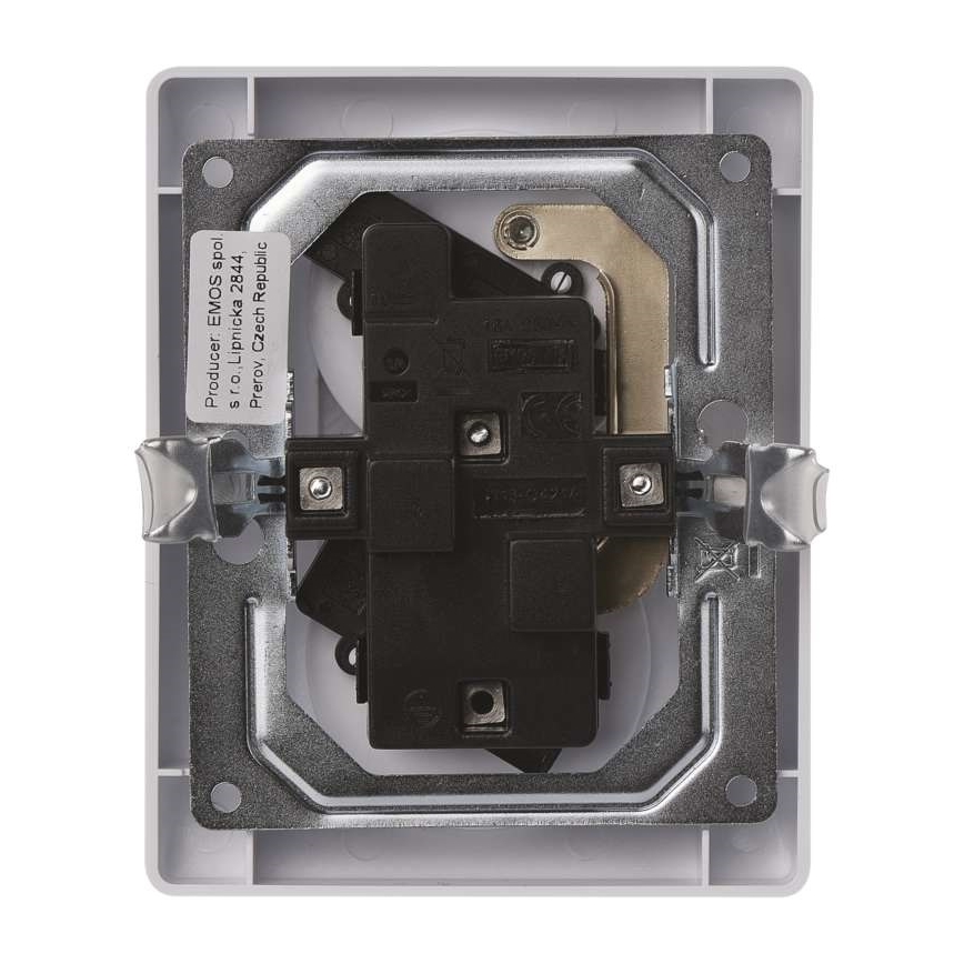 Dobbelt socket FRENCH 250V/16A