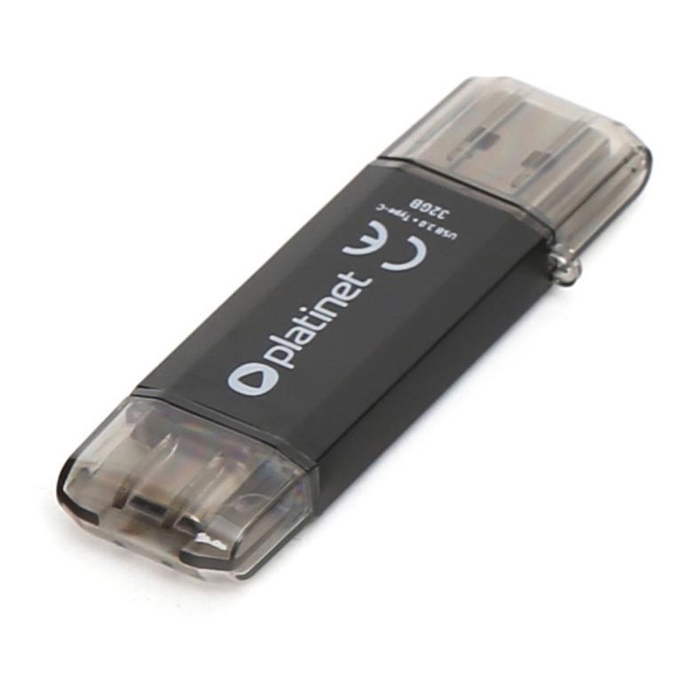 Dobbelt USB-nøgle 3.0 + USB-C 32GB