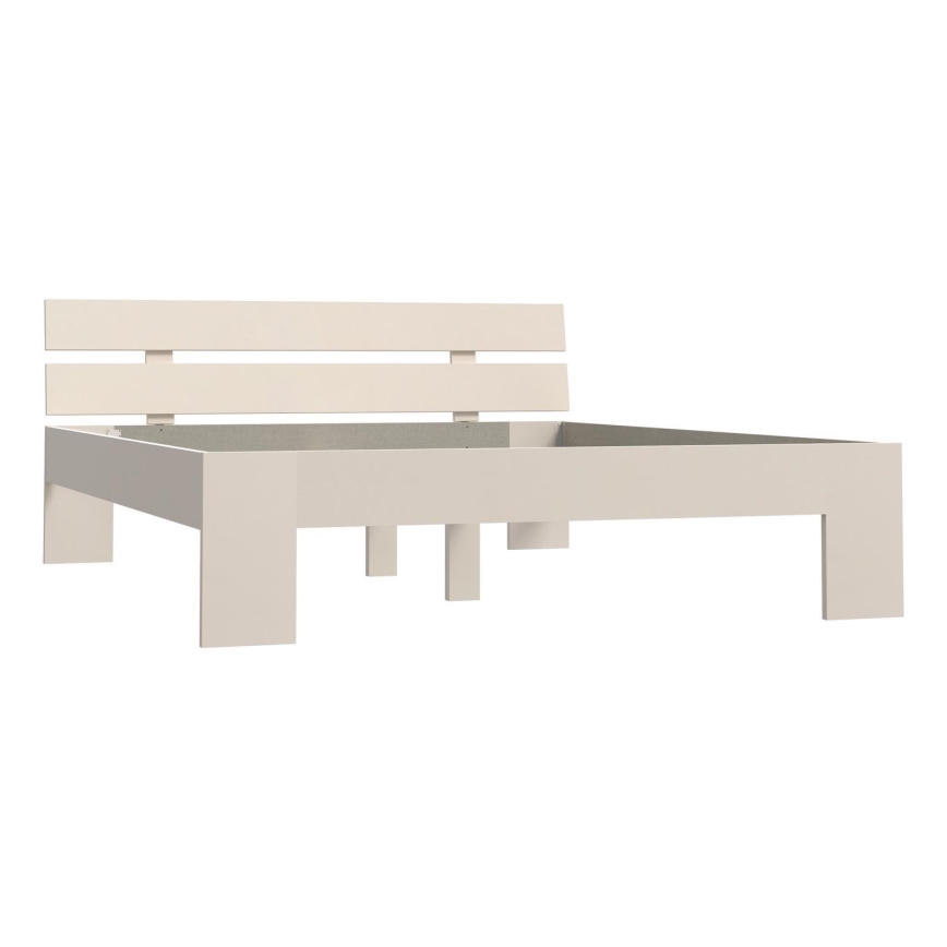 Dobbeltseng PIROA 160x200 cm beige