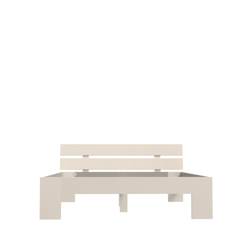Dobbeltseng PIROA 160x200 cm beige