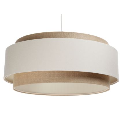 Loftlampe på kabel DOBLO 1xE27/60W/230V creme/beige