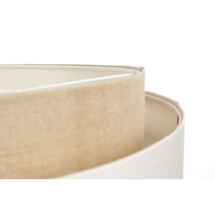 Loftlampe på kabel DOBLO 1xE27/60W/230V creme/beige