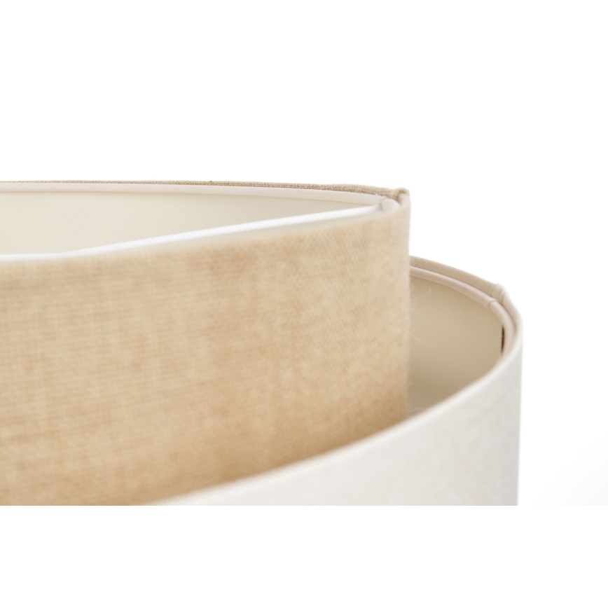Loftlampe på kabel DOBLO 1xE27/60W/230V creme/beige