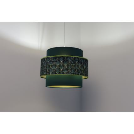 Loftlampe på ledning DOBLO 1xE27/60W/230V grøn