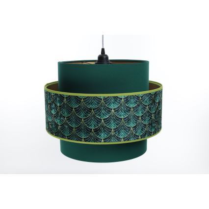 Loftlampe på ledning DOBLO 1xE27/60W/230V grøn