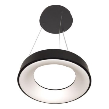 DRAX LED pendellampe 32W/230V 4000K Ø 38 cm sort
