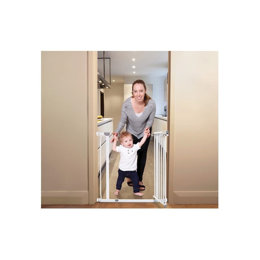 Dreambaby - Sikkerhedsgitter til børn AVA 75-81 cm hvid