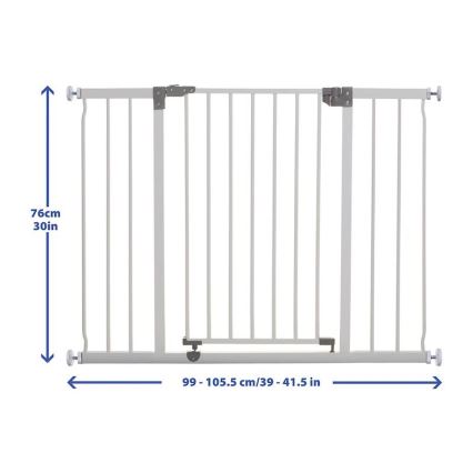 Dreambaby - Sikkerhedsgitter til børn LIBERTY 99-105,5 cm