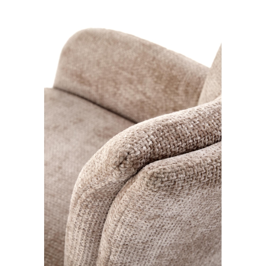 Drejbar spisestol NUVO 1 stk. beige/sort