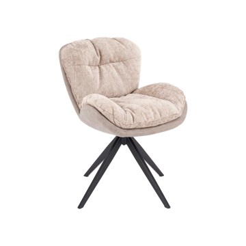 Drejbar spisestol VIDA 1 stk. beige