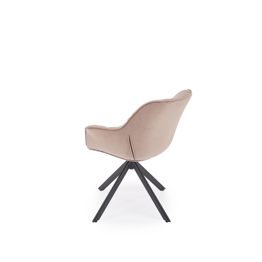 Drejelig spisestol LUNE 1 stk. beige