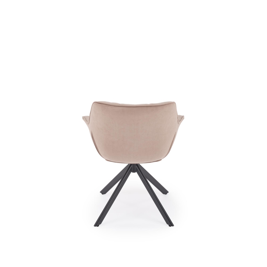 Drejelig spisestol LUNE 1 stk. beige