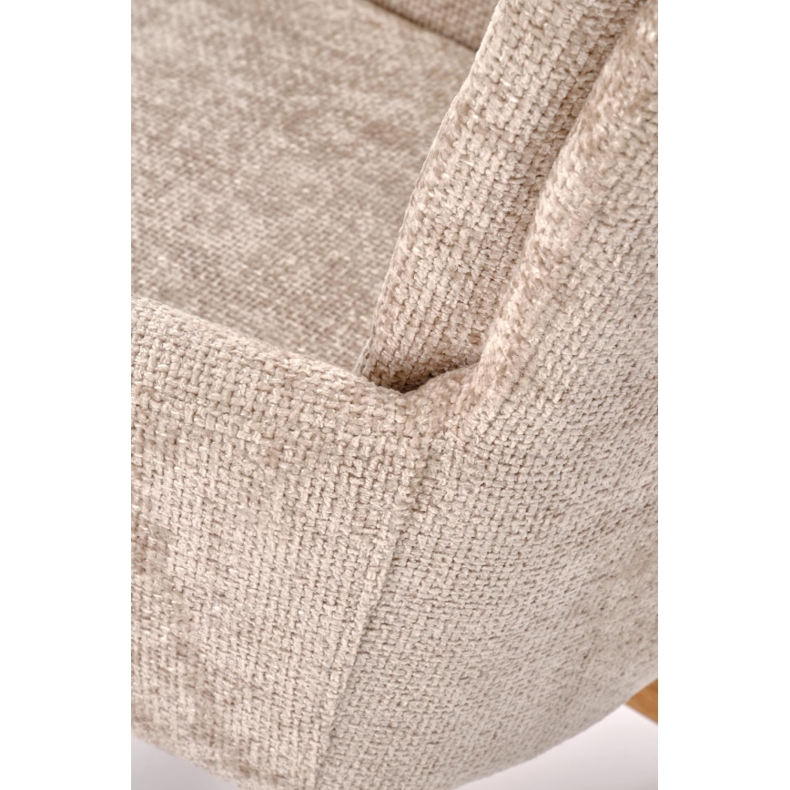 Drejelig spisestol NUVO 1 stk. beige/brun