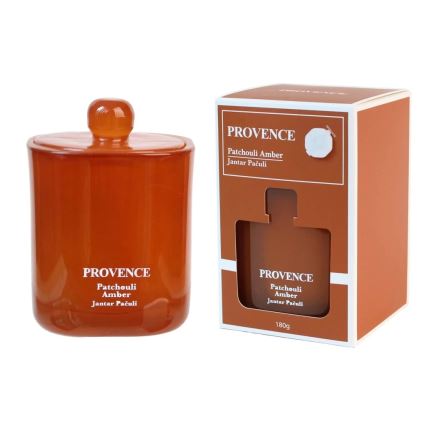 Duftlys PATCHOULI RAV 180 g — 25 timers brændetid