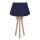 Duolla - Bordlampe BOUCLE 1xE27/15W/230V diameter 28 cm blå/træ