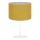 Duolla - Bordlampe BRISTOL 1xE14/15W/230V diameter 17,5 cm gul/hvid