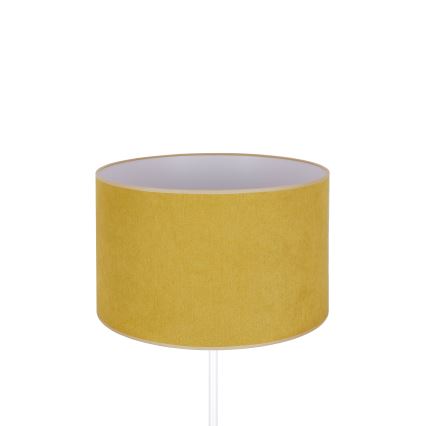 Duolla - Bordlampe BRISTOL 1xE14/15W/230V diameter 17,5 cm gul/hvid