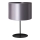 Duolla - Bordlampe CANNES 1xE14/15W/230V diameter 20 cm sølvfarvet/sort