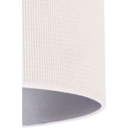 Duolla - Bordlampe LYON 1xE27/15W/230V diameter 30 cm cremefarvet