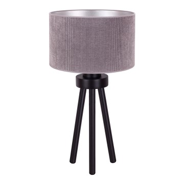 Duolla - Bordlampe LYON 1xE27/15W/230V diameter 30 cm grå