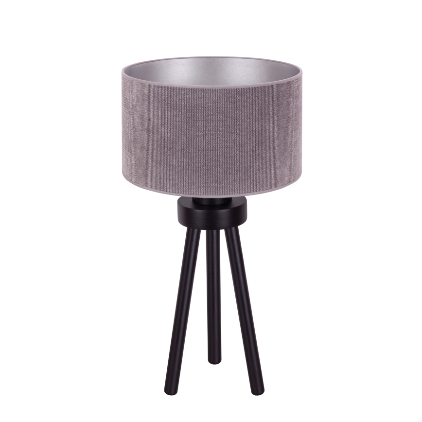 Duolla - Bordlampe LYON 1xE27/15W/230V diameter 30 cm grå