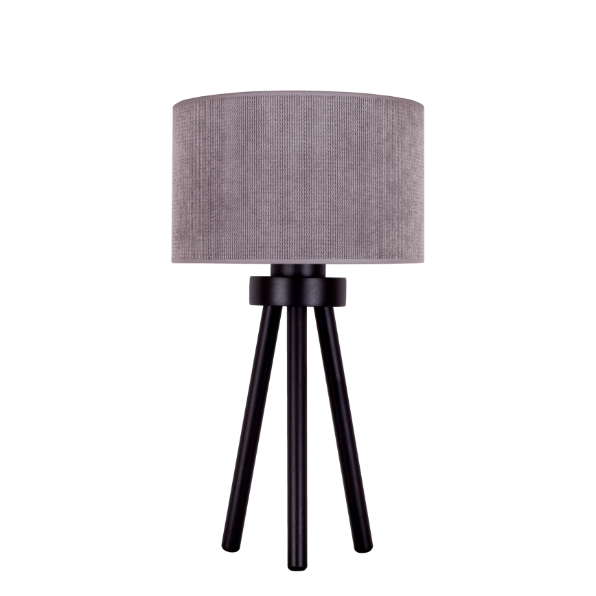 Duolla - Bordlampe LYON 1xE27/15W/230V diameter 30 cm grå