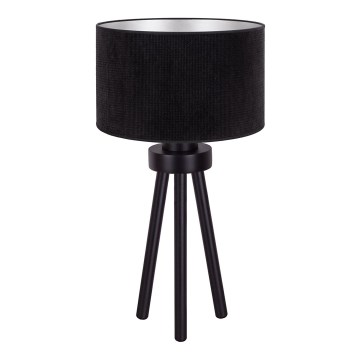 Duolla - Bordlampe LYON 1xE27/15W/230V diameter 30 cm sort