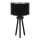 Duolla - Bordlampe LYON 1xE27/15W/230V diameter 30 cm sort
