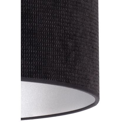 Duolla - Bordlampe LYON 1xE27/15W/230V diameter 30 cm sort
