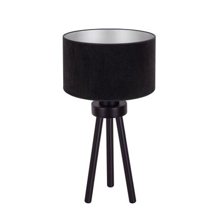 Duolla - Bordlampe LYON 1xE27/15W/230V diameter 30 cm sort