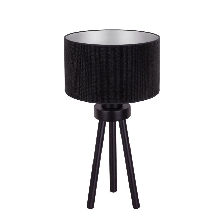 Duolla - Bordlampe LYON 1xE27/15W/230V diameter 30 cm sort