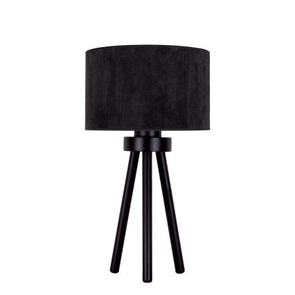 Duolla - Bordlampe LYON 1xE27/15W/230V diameter 30 cm sort