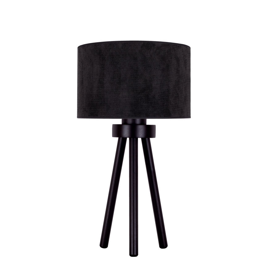 Duolla - Bordlampe LYON 1xE27/15W/230V diameter 30 cm sort