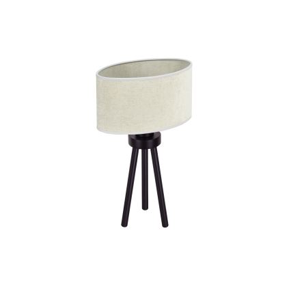 Duolla - Bordlampe OVAL 1xE27/15W/230V diameter 30 cm grå