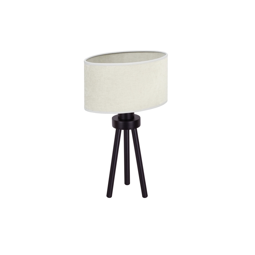 Duolla - Bordlampe OVAL 1xE27/15W/230V diameter 30 cm grå