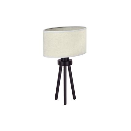 Duolla - Bordlampe OVAL 1xE27/15W/230V diameter 30 cm grå
