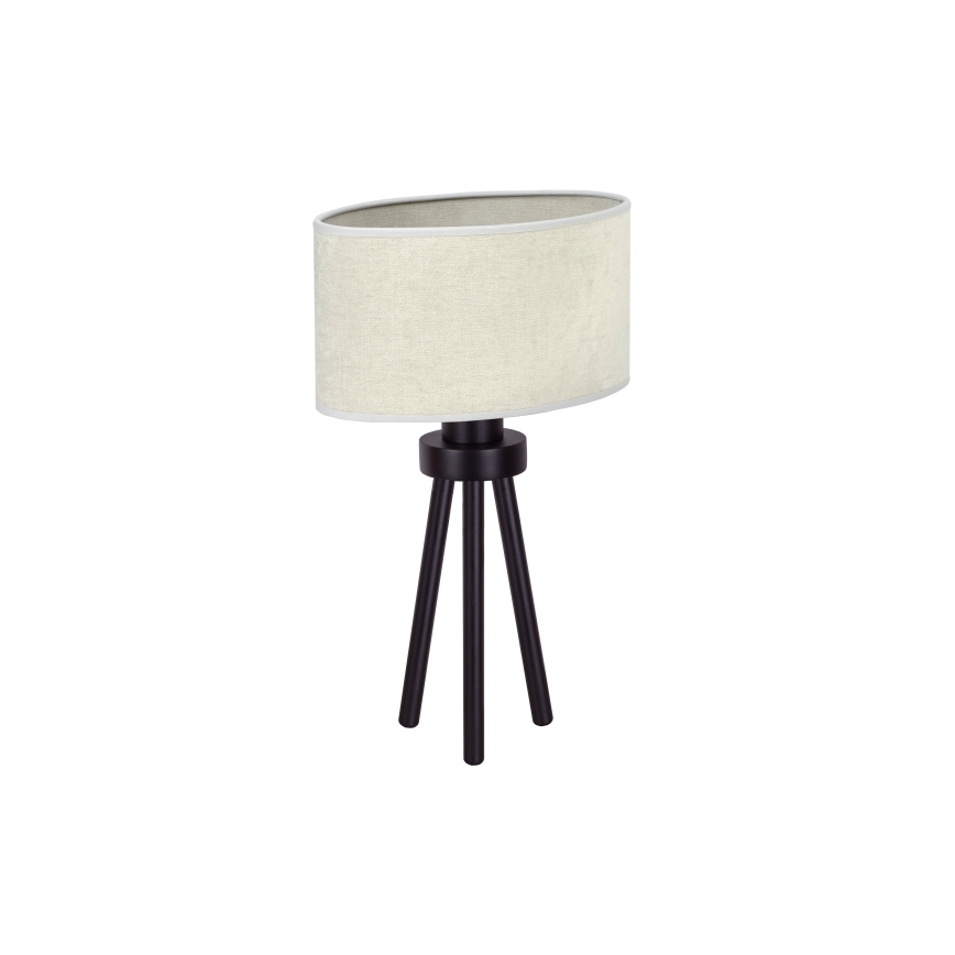 Duolla - Bordlampe OVAL 1xE27/15W/230V diameter 30 cm grå