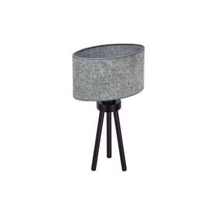 Duolla - Bordlampe OVAL 1xE27/15W/230V diameter 30 cm grå