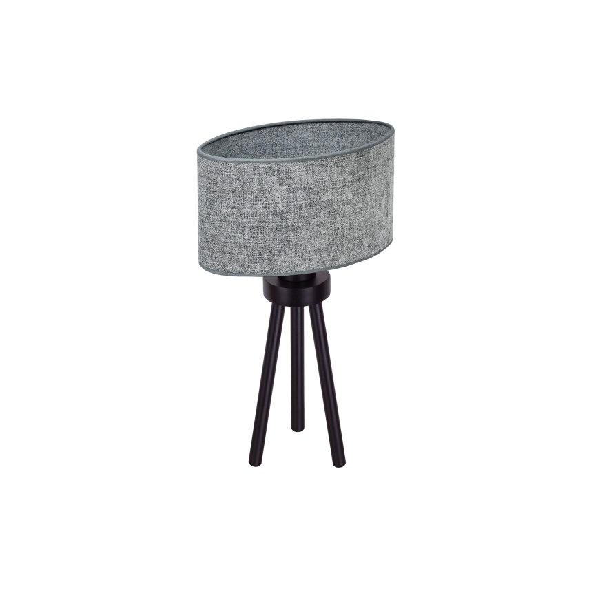 Duolla - Bordlampe OVAL 1xE27/15W/230V diameter 30 cm grå