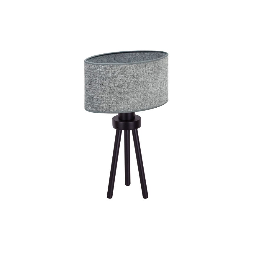Duolla - Bordlampe OVAL 1xE27/15W/230V diameter 30 cm grå